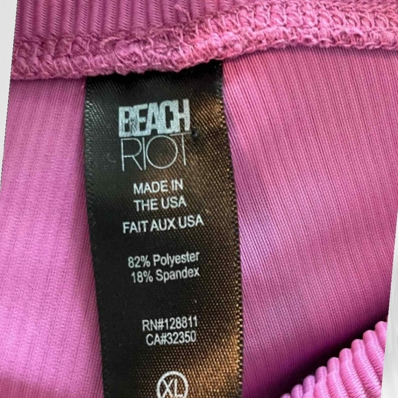 Beach Riot Ayla Leggings Fuchsia XL NWT - Picture 3 of 11